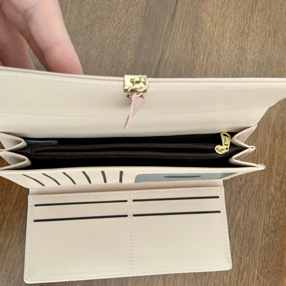 Pale Pink Clutch/Wallet - Picture 3 of 4